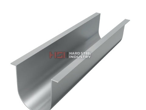 The chute of the screw conveyor