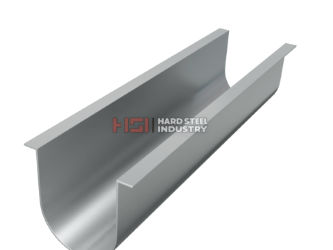 The chute of the screw conveyor