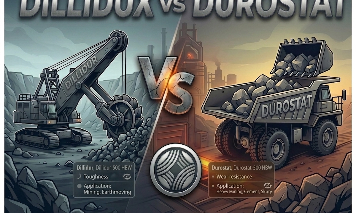 Dillidur vs Durostat: що краще для товстих листів і зварювання?