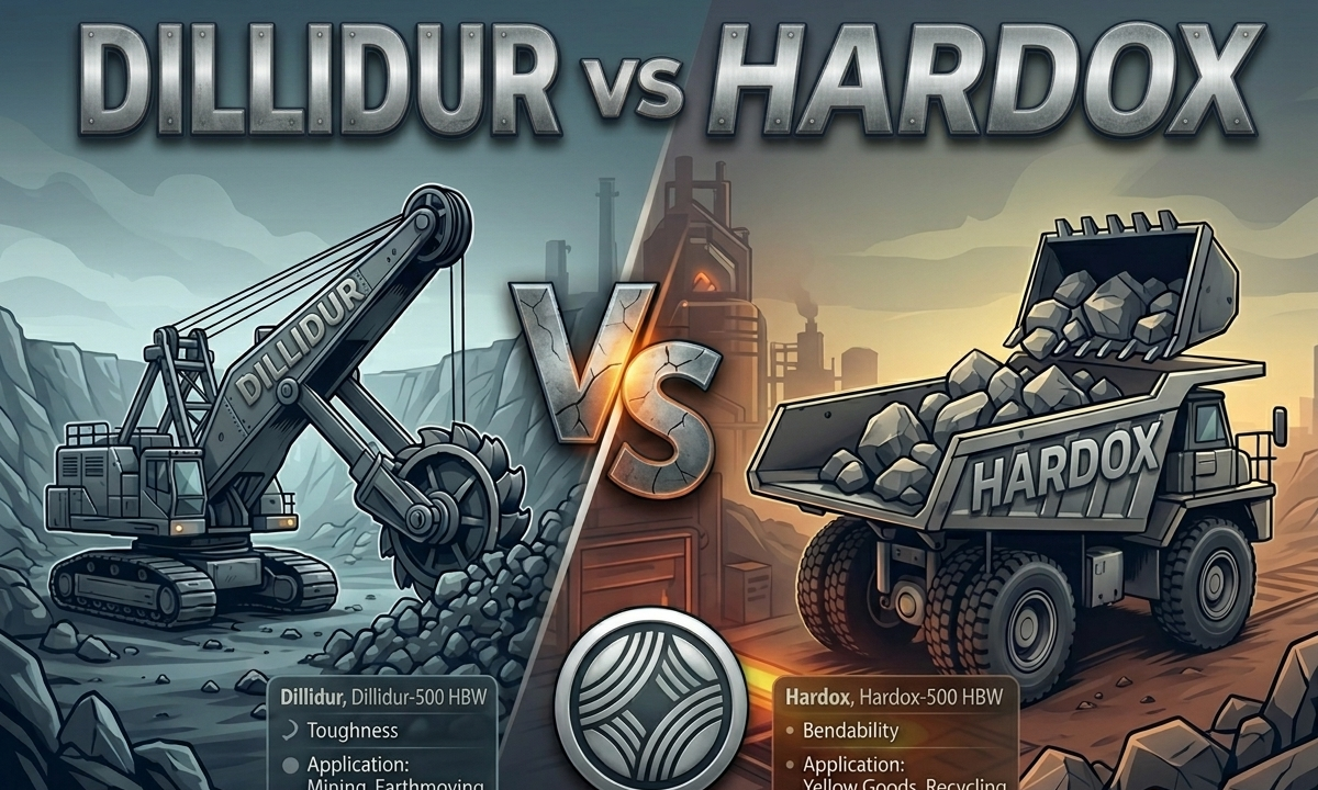 Hardox vs Dillidur: яка зносостійка сталь краща для важких умов?