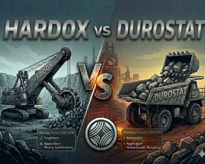 Hardox vs Durostat: порівняння характеристик, зварюваності та ресурсу