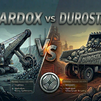 Hardox vs Durostat: порівняння характеристик, зварюваності та ресурсу