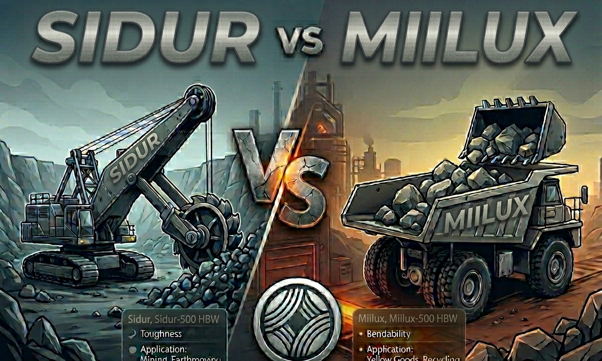 Sidur vs Miilux: де яка сталь працює краще?